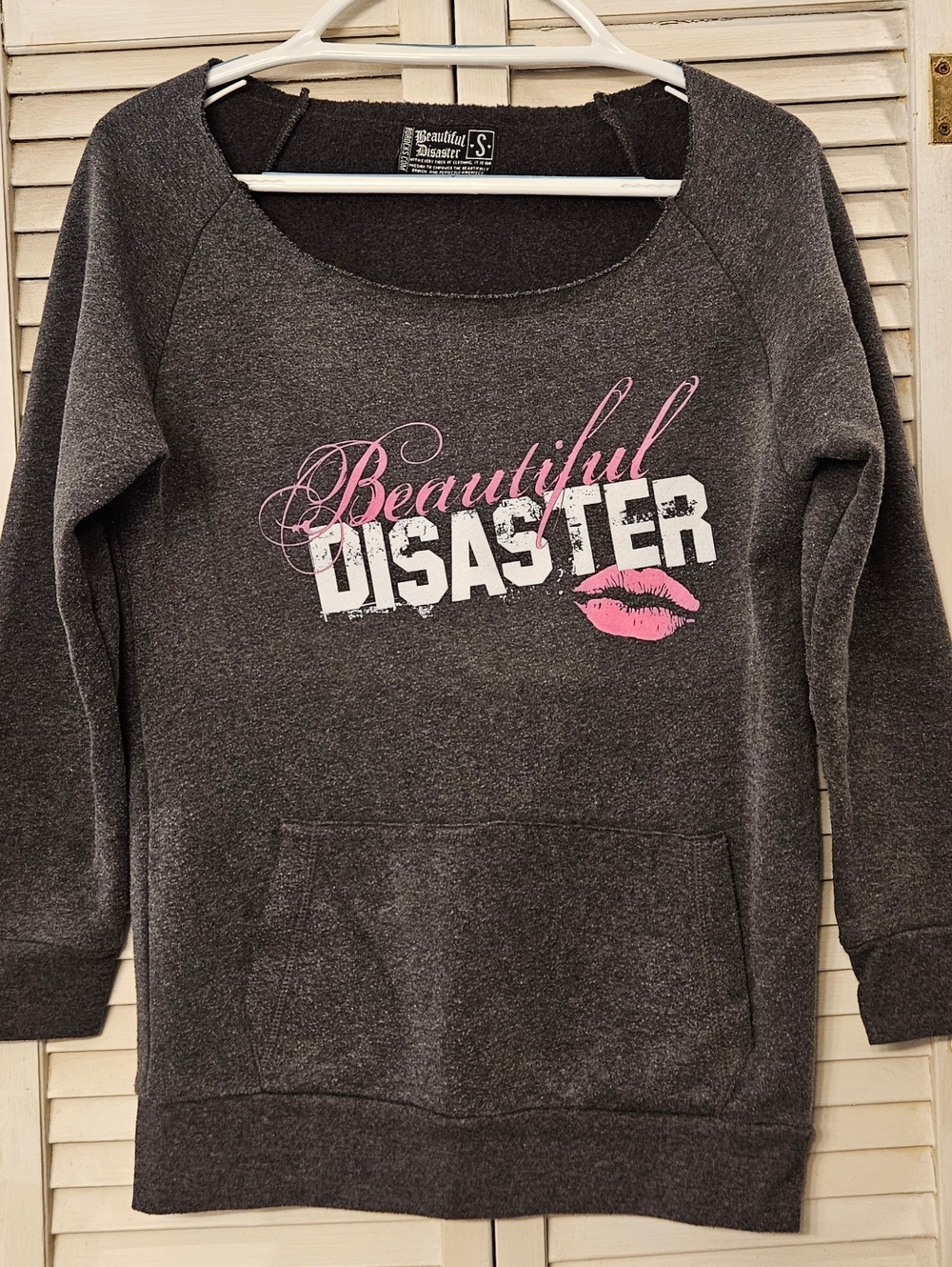Beautiful Disaster Sweatshirt S